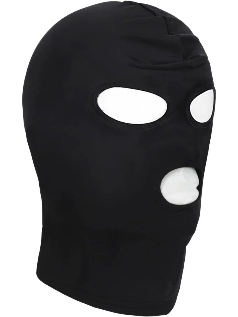 Unisex Expose Eye Mouth Black Elastic Balaclava Full Face Mask Halloween Costume